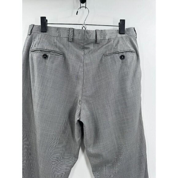 Ted Baker Jefferson Light Gray Wool Suit Pants 35R NWOT - Picture 5 of 6